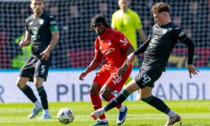 Aberdeen loan striker Toyosi Olusanya quizzed over future – as he underlines importance of Dons ‘stability’ to finding best form