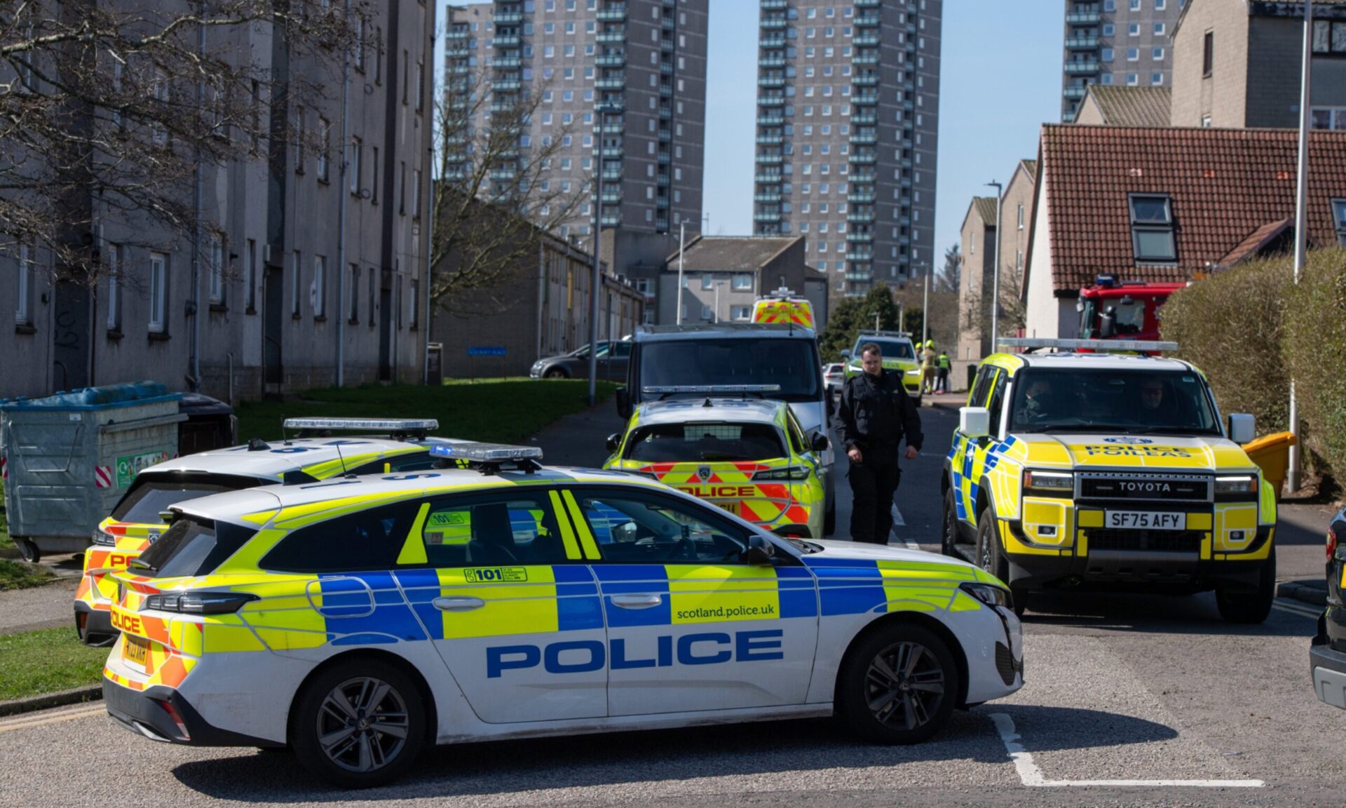 Man charged after disturbance on Oldcroft Place in Aberdeen