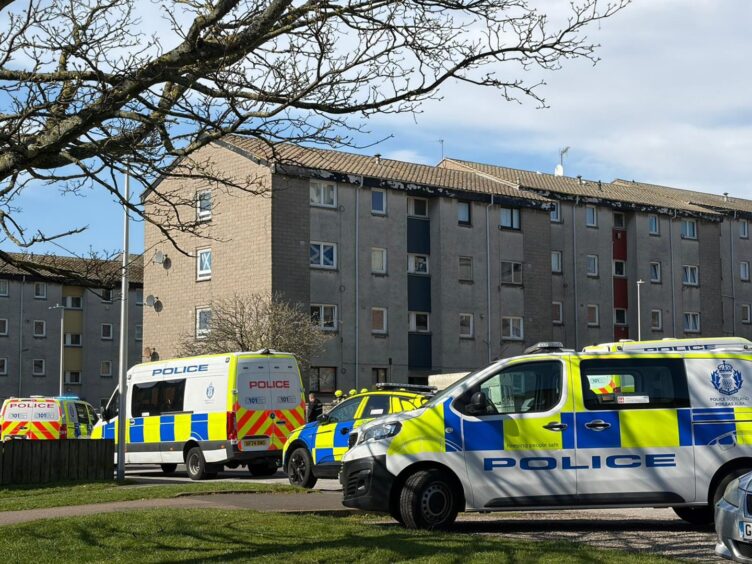 Man charged after disturbance on Oldcroft Place in Aberdeen