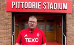 Meet the Aberdeen fan behind viral Dons rallying cry video filmed outside Pittodrie