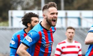 CHAMPIONS: Caley Thistle are League One winners after victory against Hamilton Academical