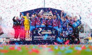 Who is in and out of contract at League One champions Caley Thistle?