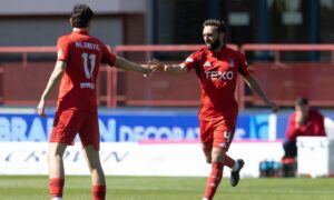Dundee 3 Aberdeen 2: Graeme Shinnie’s potential final game for Dons and blow as Mats Knoester stretchered off injured
