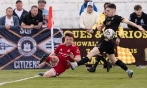 Brora Rangers and Edinburgh City draw in pyramid play-off first leg