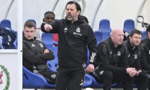 Cove Rangers boss Paul Hartley ready to talk after securing club’s League One status