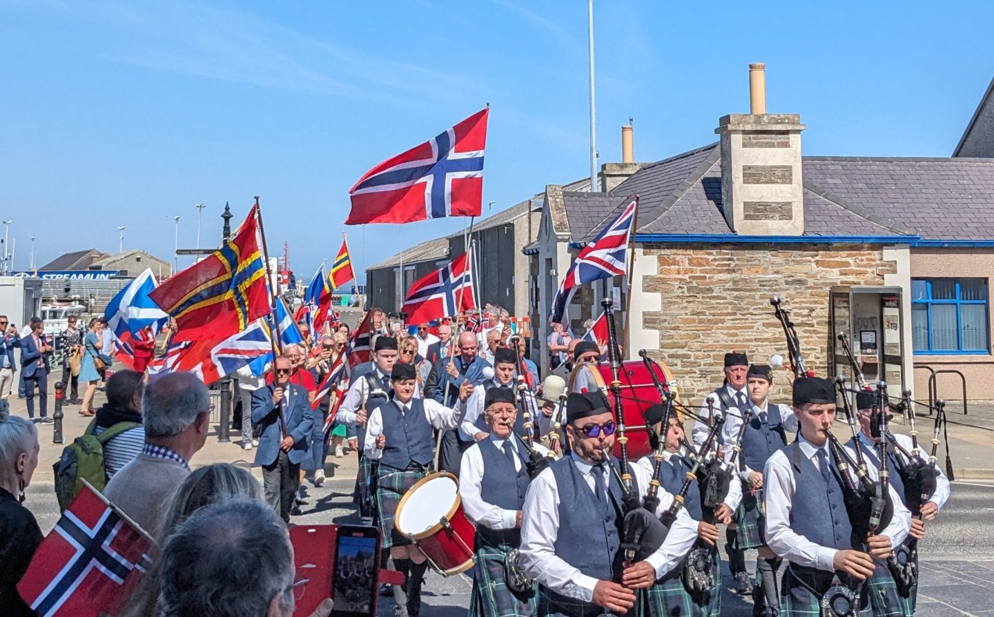 Why Norwegian flags will be paraded through heart of Kirkwall this weekend