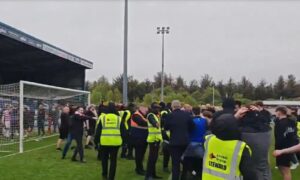 Caley Thistle say league title celebrations ‘overshadowed’ by physical altercations and stadium damage