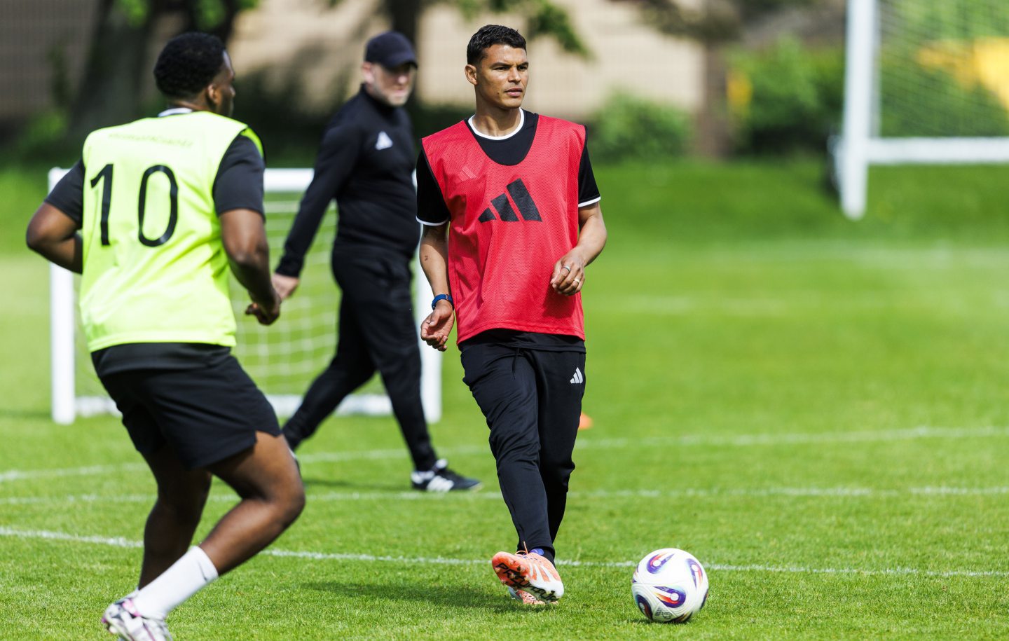 Brazilian legend Thiago Silva on SFA coaching course.