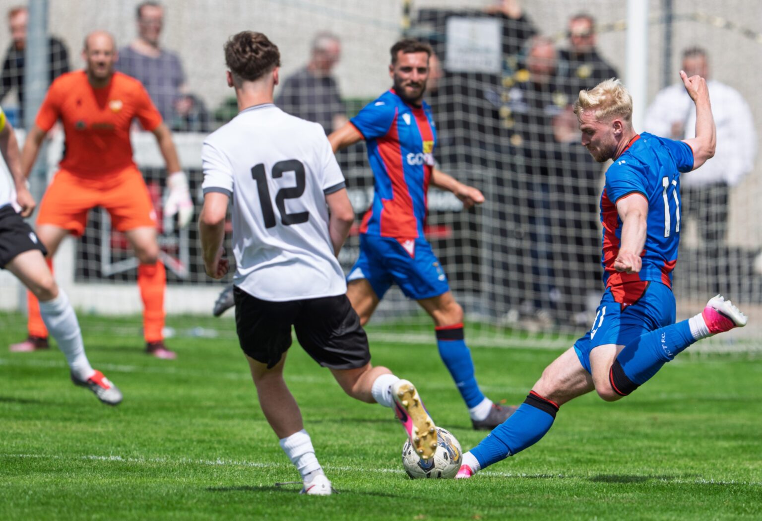 Late goals edge Caley Thistle to friendly win at Clachnacuddin