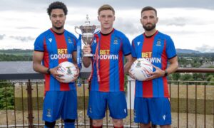 VIDEO: Caley Thistle new home kit launched amid eye-catching Inverness Castle setting