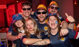 Gallery: Fans pack out Casa del Fuego in Aberdeen for Scotland v Brazil