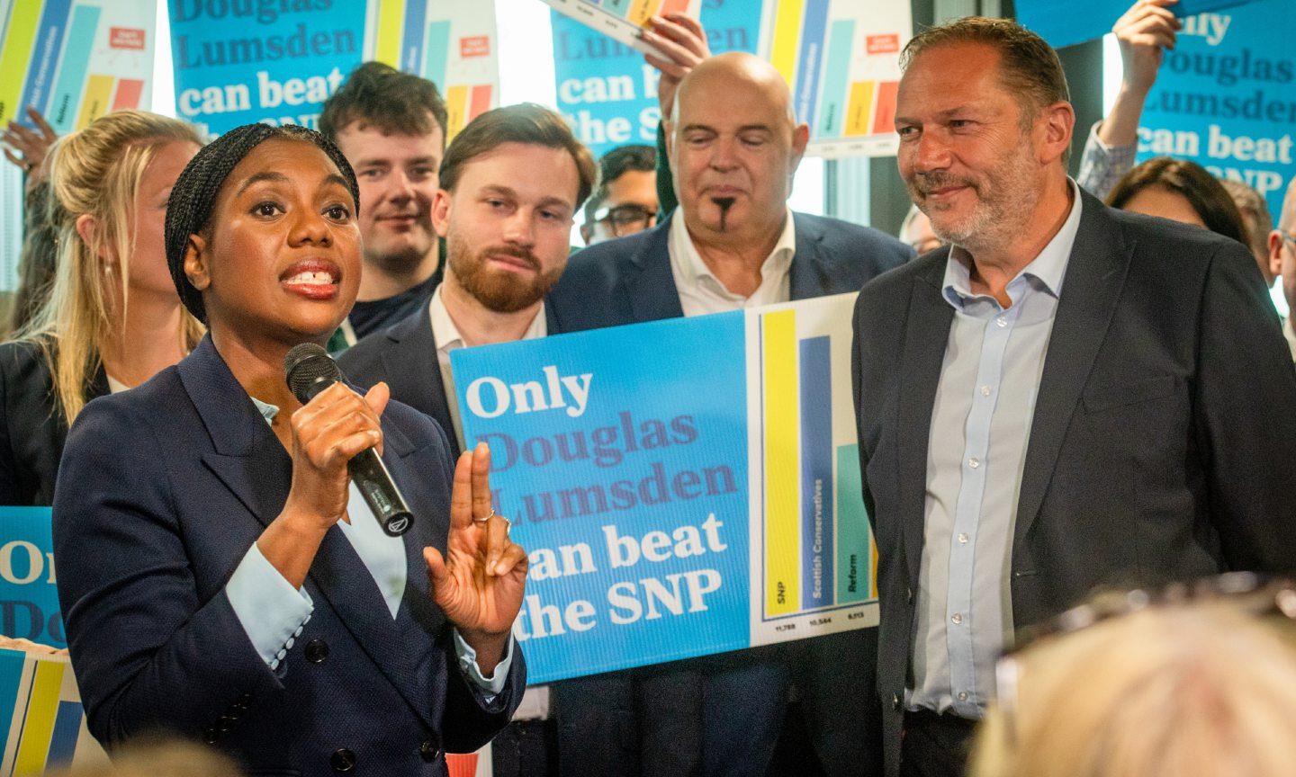 Mrs Badenoch says she’s winning back Tory voters from Reform in Aberdeen South with oil and gas stance