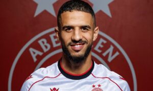 EXCLUSIVE: Aberdeen boss Stephen Robinson on why he thinks striker Ayoub Mouloua is a bargain buy