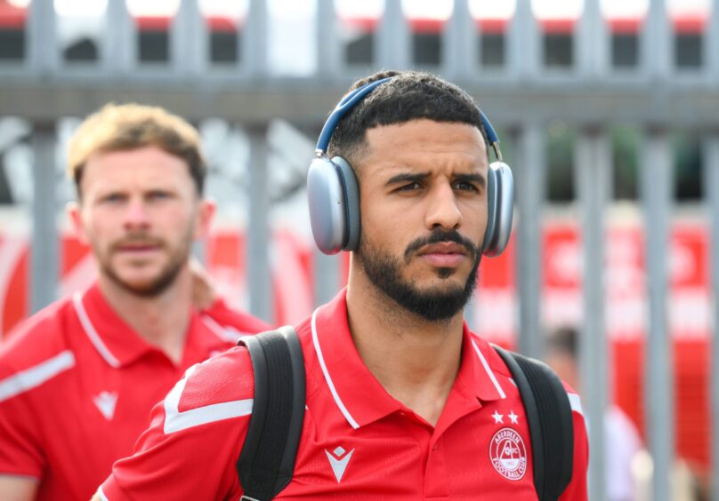 Nicky Devlin, left, and Ayoub Mouloua. Image: Shutterstock.