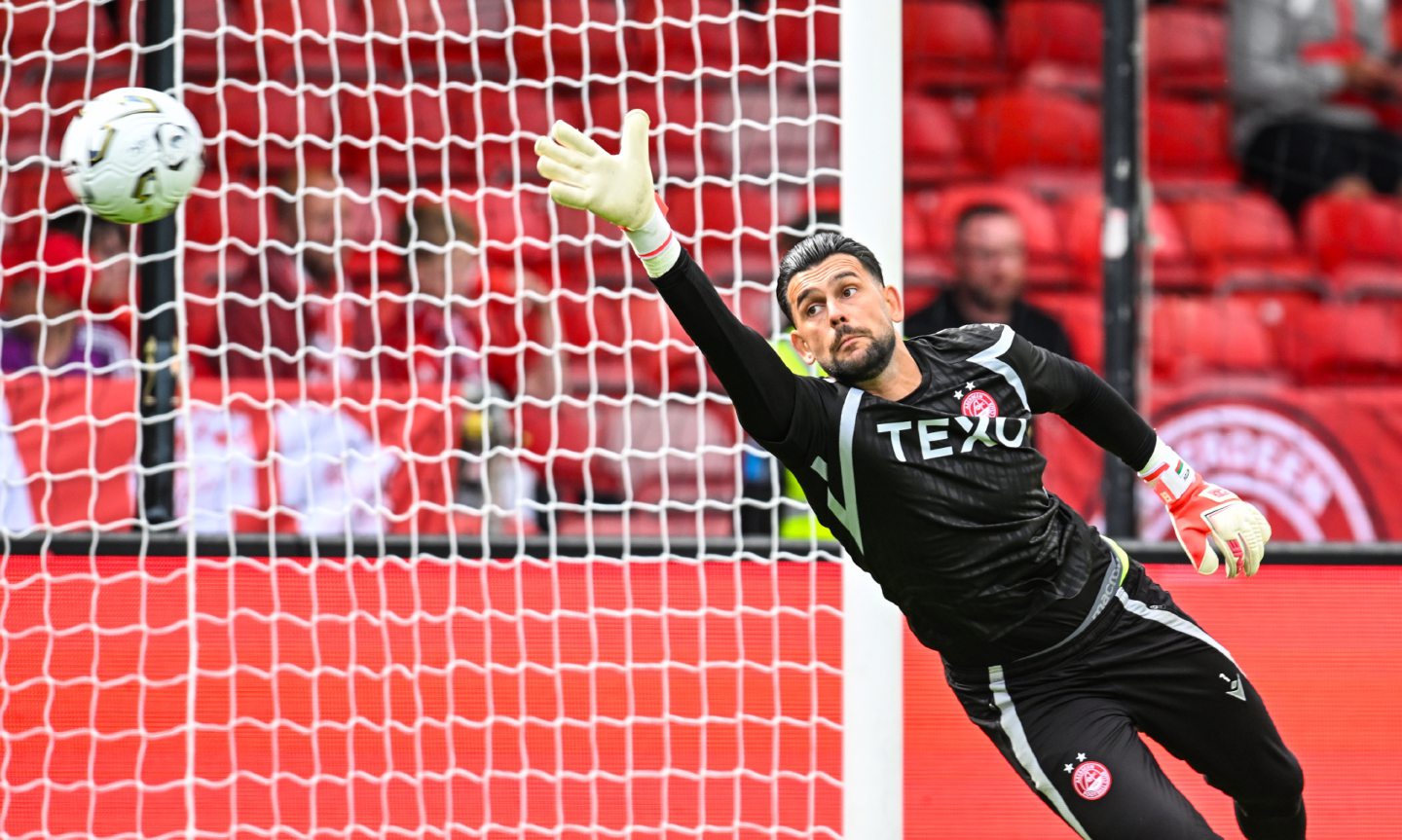 German side make move for Aberdeen goalkeeper Dimitar Mitov