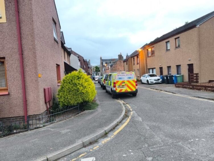 Two Part Tags Queen Street Inverness sees police response and investigation