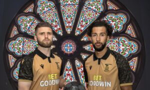 Caley Thistle fans react after ‘gold and black’ away kit is launched at Inverness Castle