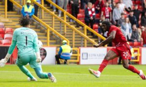 Toyosi Olusanya being treated like a punch bag, warns Aberdeen boss Stephen Robinson