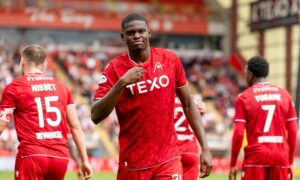 Aberdeen fan view: Mitchy Ntelo makes his mark but surely centre forward is his best position