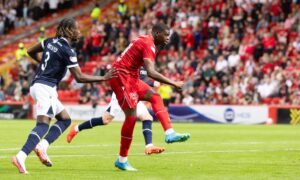 Aberdeen boss Stephen Robinson warns rivals ‘clinical’ Mitchy Ntelo will only get better after stunning debut goal