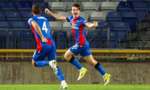 Scott Kellacher reaction after Caley Thistle seal last-gasp draw with Championship leaders Partick Thistle