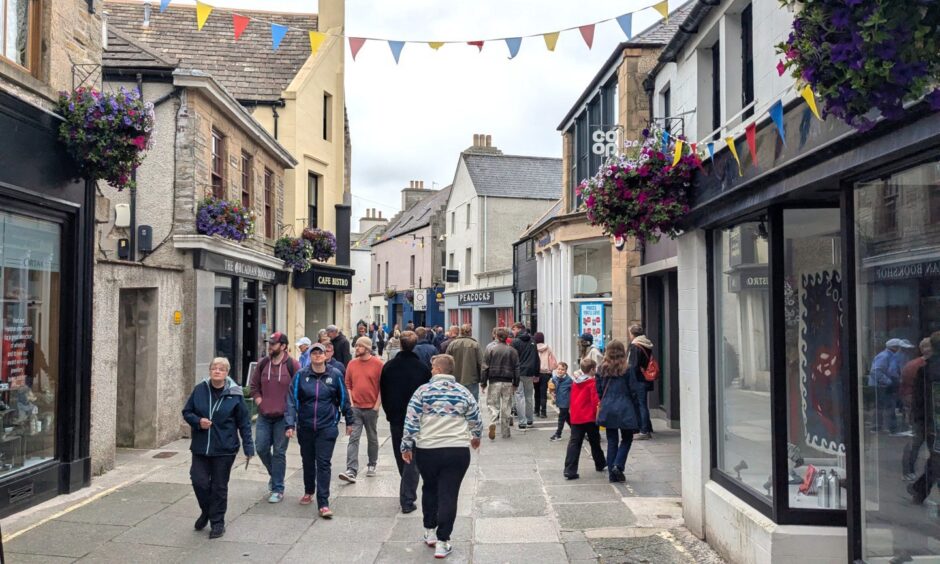 Kirkwall named runner-up for Scotland Town of the Year