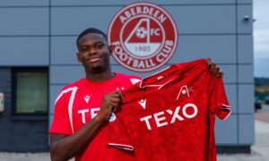 EXCLUSIVE: Lowdown on ‘very talented’ Aberdeen signing Mitchy Ntelo from boss who gave him goalscoring break-out, as he also reveals best position and ‘issues’