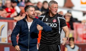 Boss Stephen Robinson issues ‘no hiding’ demand to struggling Aberdeen