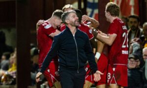 Aberdeen boss Stephen Robinson hails players’ performance levels following Motherwell rout