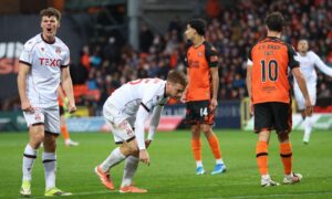 Aberdeen blow apart negative narrative despite losing at Dundee United, says midfielder Stuart Armstrong