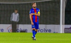 Graeme Shinnie targets swift response after Caley Thistle’s rise is stopped by the Spiders