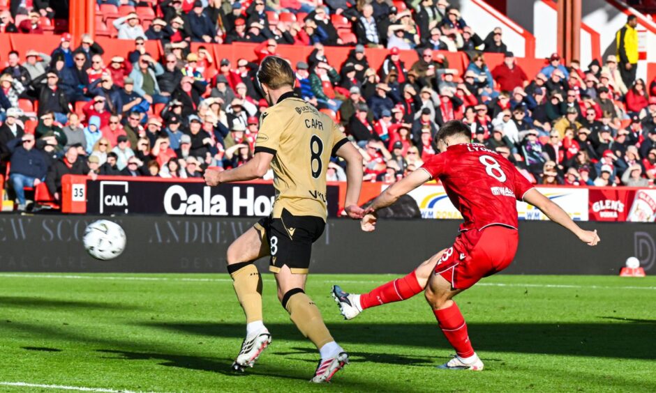 Brad Lyons targets more Aberdeen goals after ‘one in a million’ strike