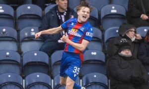Caley Thistle’s Alfie Stewart on how ‘always hard on me’ Scott Kellacher is helping him fulfil Aberdeen ambition