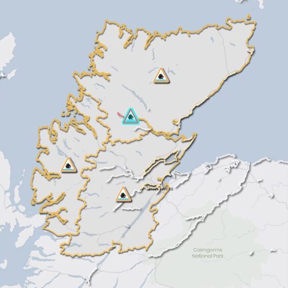 Flood warning and alerts issued across the Highlands