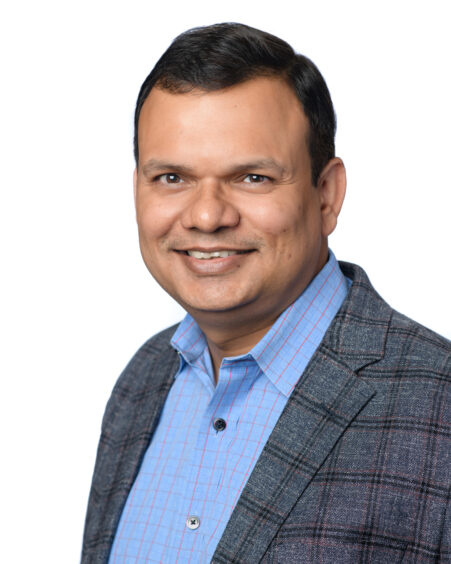 Headshot of man on white background