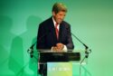 Secretary John Kerry, United States Special Presidential Envoy for Climate, at COP26 in Glasgow.
