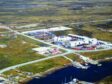 Harbour Energy Falkland Islands base. Supplied by Harbour Energy