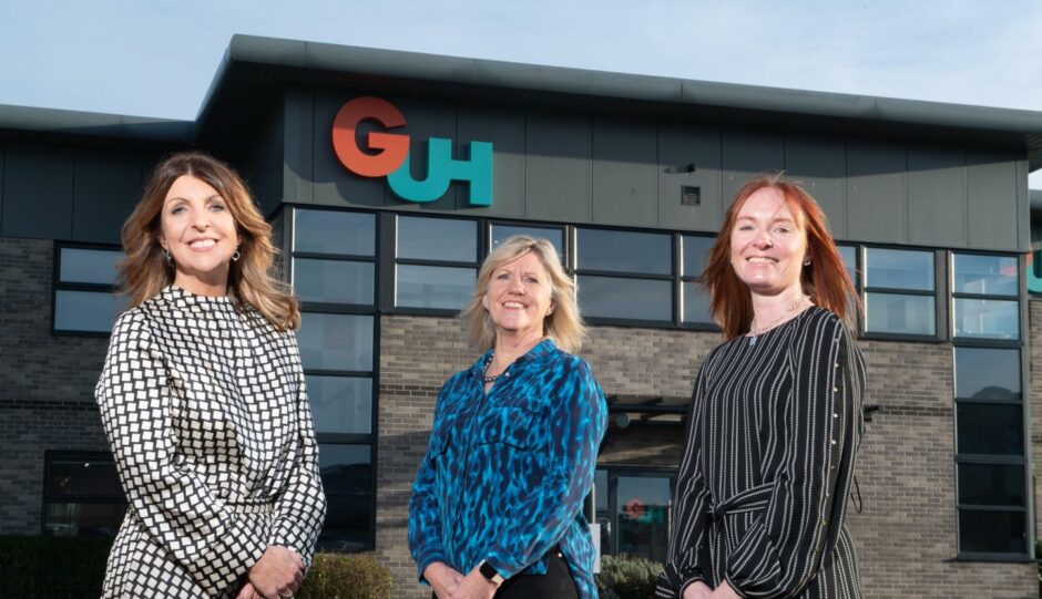 (L-R) Kirstin Gove, Trish Banks and Jacqui Taylor. Supplied by Global Underwater Hub