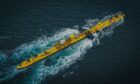 Orbital Marine's O2 floating tidal turbine. The company hopes to secure a CfD in the latest allocation round.