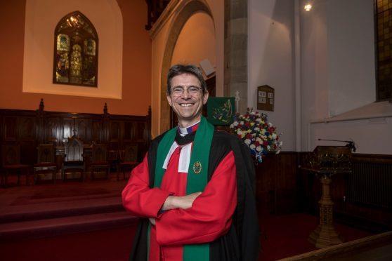 Rev George Cowie, pictured at South Holburn Church, Aberdeen. Supplied by Church of Scotland