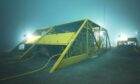 Asgard subsea compression. Supplied by Aker Solutions