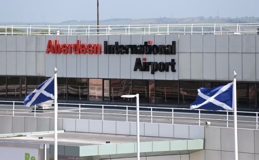 Aberdeen International Airport.