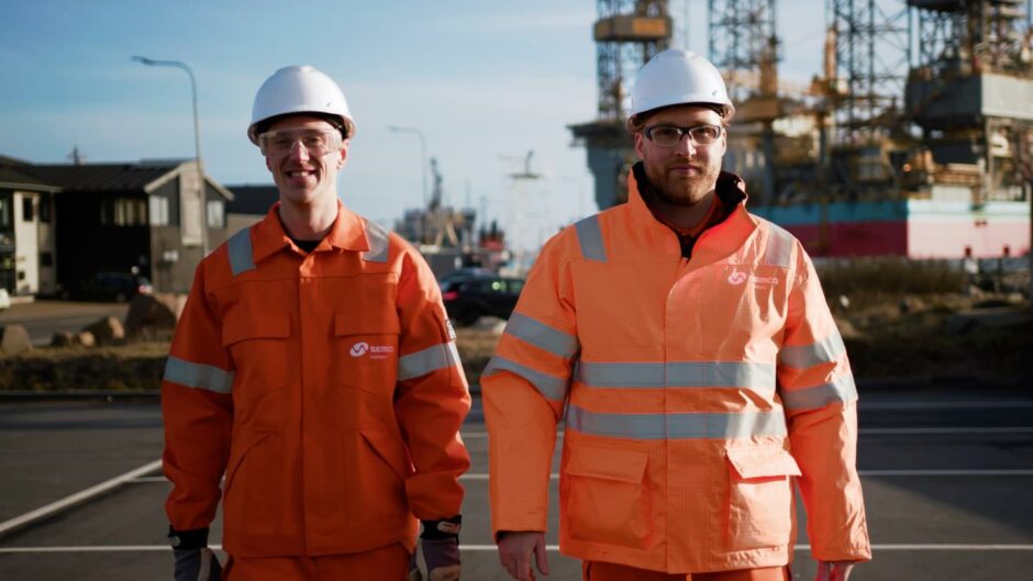 Semco Maritime offshore workers.