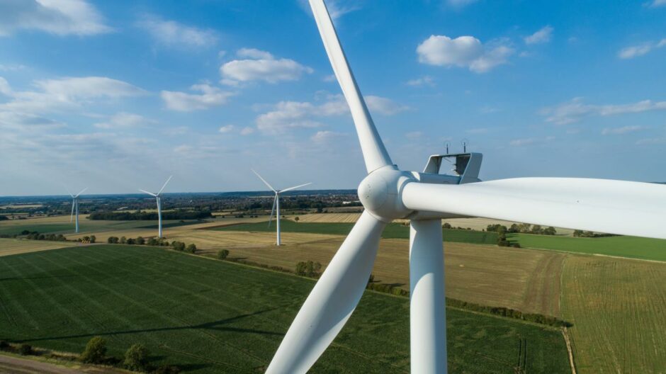 Parkmead aberdeenshire wind farm