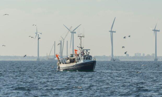 Fishers fear they may be pushed out of large parts of the North Sea as more offshore wind farms are built. Image: Shutterstock