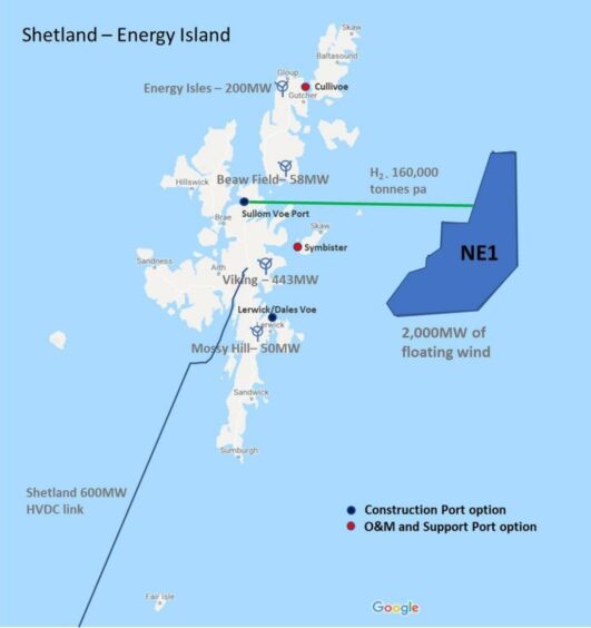 ScotWind clearance east shetland