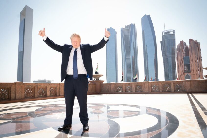 Boris Johnson saudi arabia