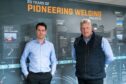 Pipeline Tecnhique CEO Frederic Castrec and Global Project Services managing director Gavin MacDonald.