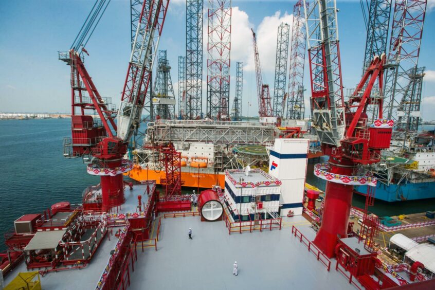 Keppel yard in Singapore