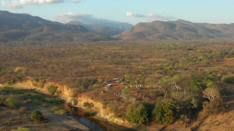 Picture shows; Invictus Energy's camp. Zimbabwe. Supplied by Invictus Energy Date; Unknown